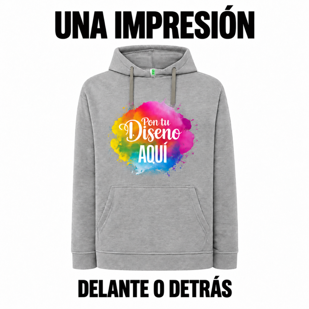 Sudadera una impresión